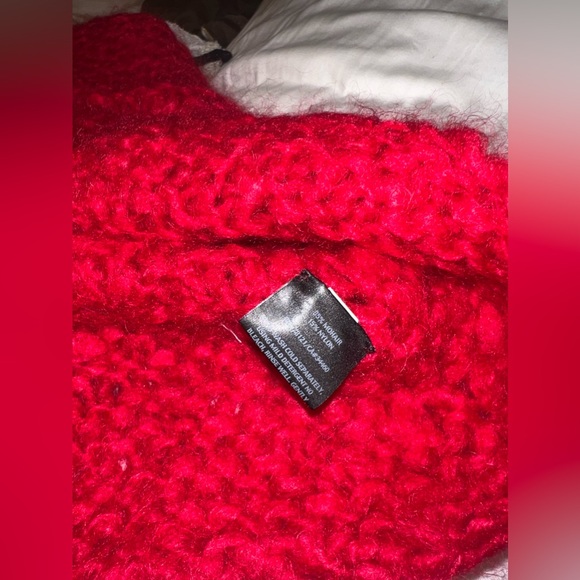 Eileen Fisher Mohair infinity wrap hand knit nwt - Picture 4 of 9